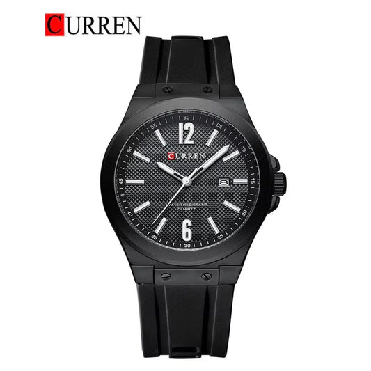 CURREN Elegant – Round Dial | Silicone Strap