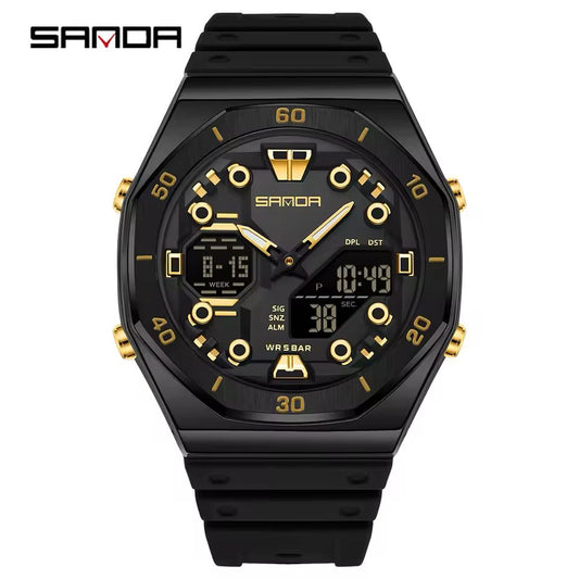 SANDA World Timer Dual Display